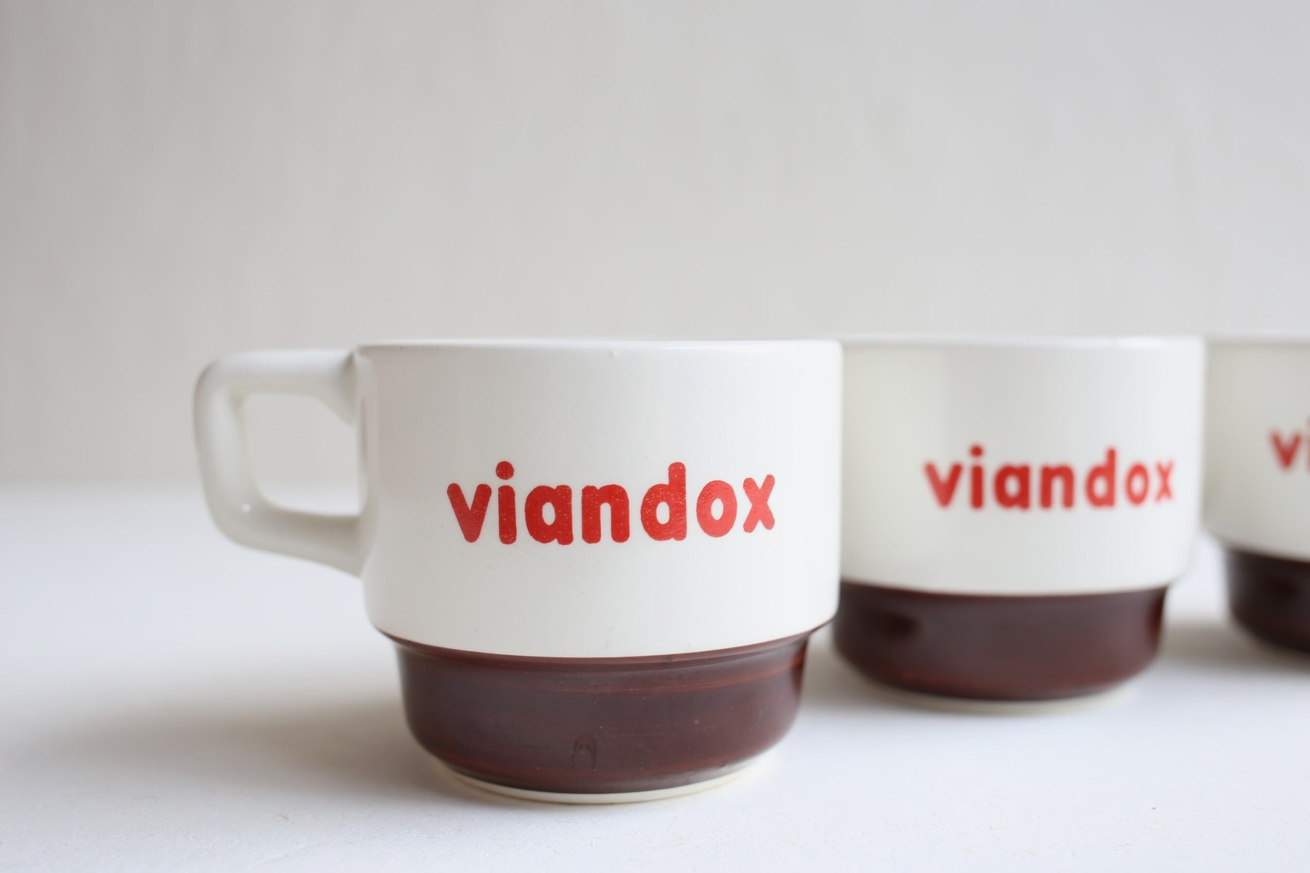 フランス アンティーク ヴィンテージ サルグミンヌ『VIANDOX』 カップ