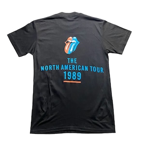 vintage 1989’s THE ROLLING STONES music tour tee “RIP & TONGUE”