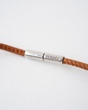 〈Hermès〉Chaine dancre Twist Pendant 2000s