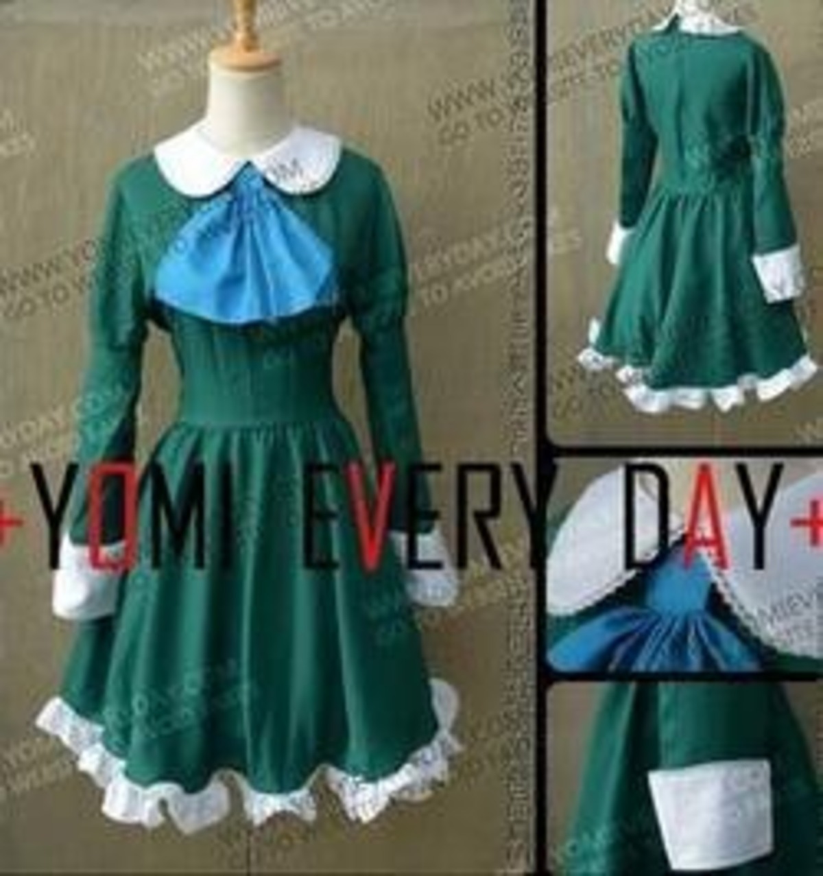 K5342 Ib イヴ メアリー風 コスプレ衣装 cosplay コスチューム  