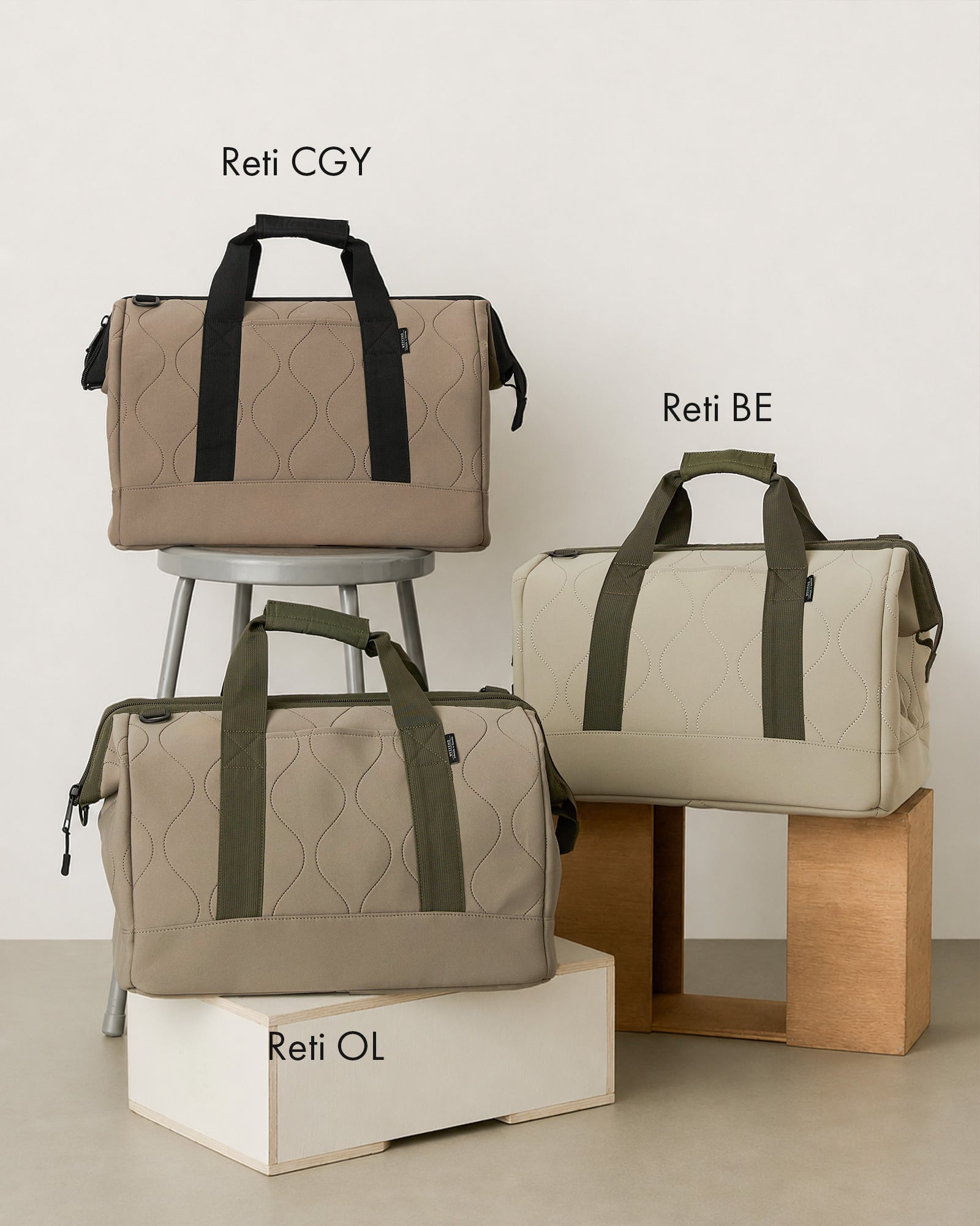 Neoprene Boston Bag M [edt-057] | EDITA．