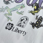 94's various frogs print tee