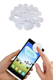 YFFSFDC NFCタグ NTAG215 コイン型カード NFCコイン 円形 直径25mm 504バイトAmiibo対応用 ショートカットアプリ対応 30枚セット