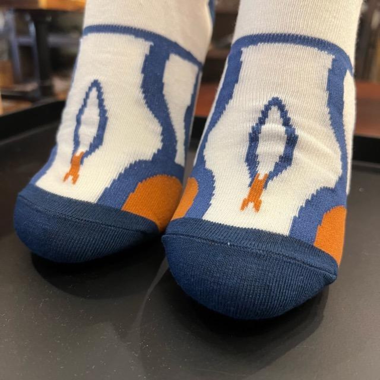 TOPANGA Socks Lady's Art Socks Wink　アートソックス　ウインク　クルーソックス　レディースソックス　靴下　ギフト　