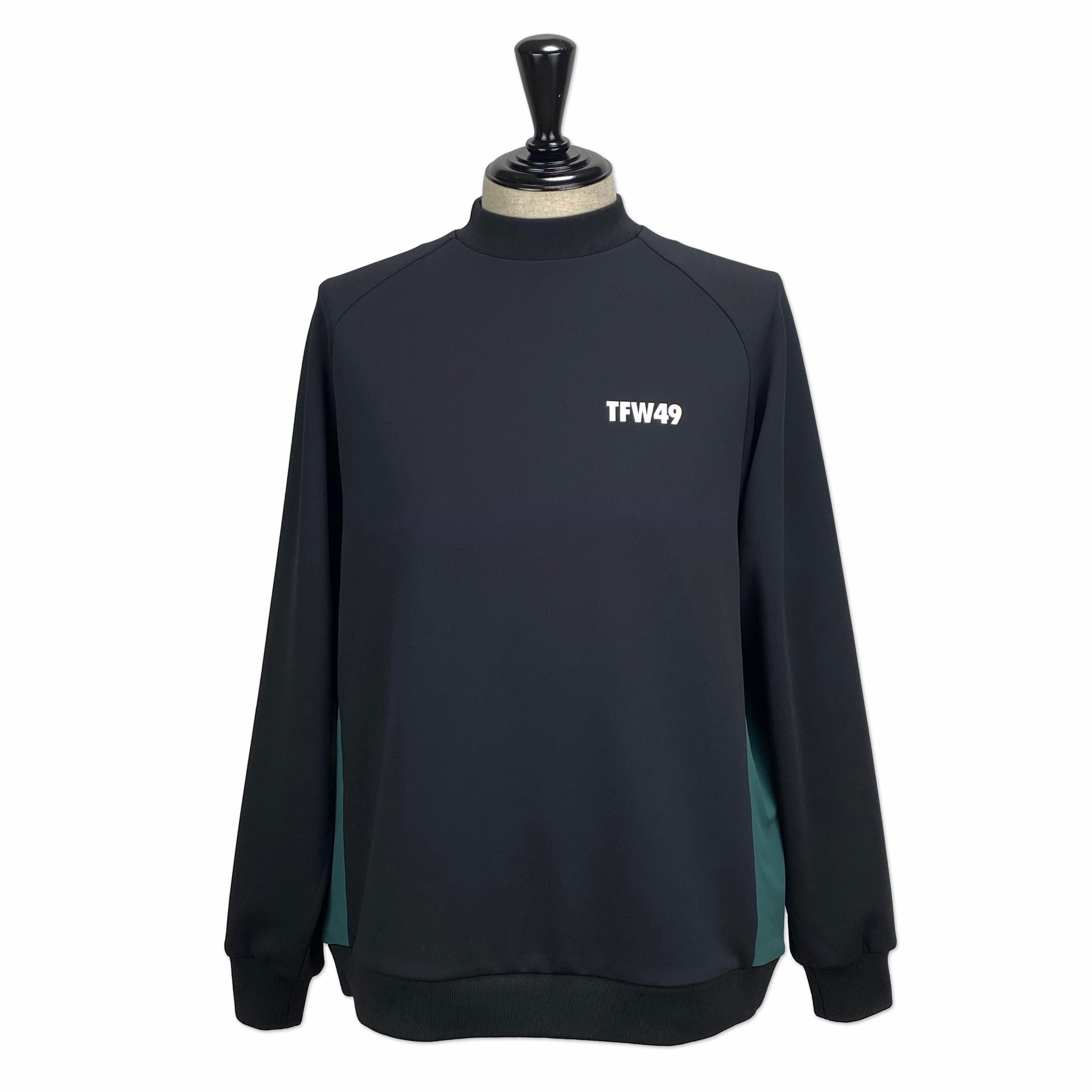 TFW49】《UNISEX》CARDBOAD MATELIAL STAND FULL ZIP（NAVY） | Sandy GOLF