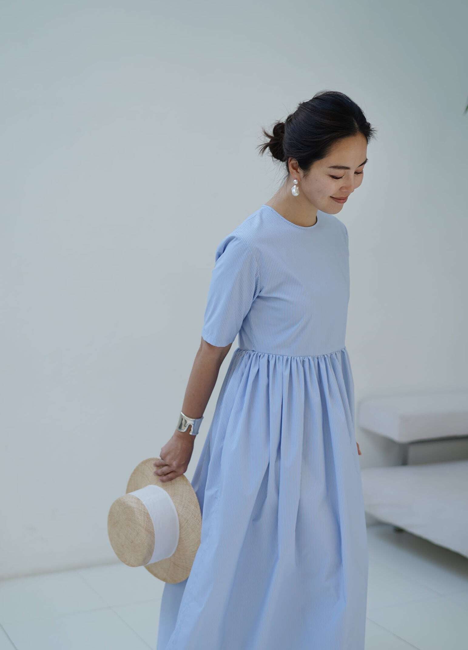 EVERYDAY DRESS stripe maxi | THE9SHOP 