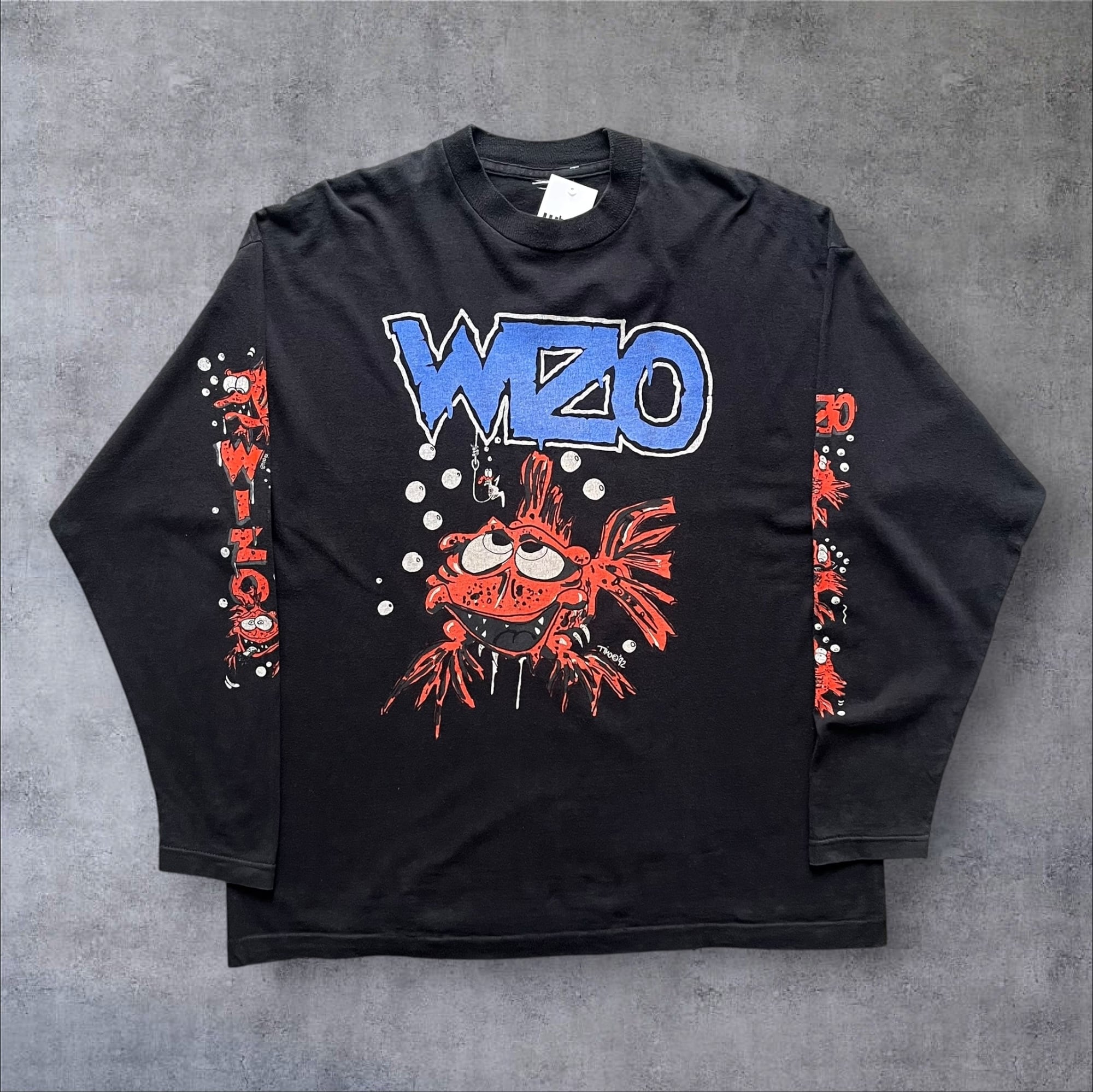 Special!! 1992s WIZO "Bleib Tapfer" L/S T-Shirt【高円寺店】