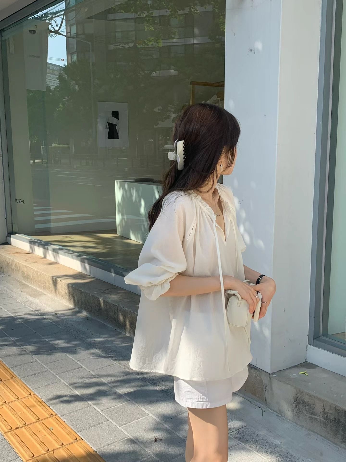 (予約) ounce / Breath blouse