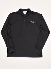 BOND L/S POLO SH BLACK