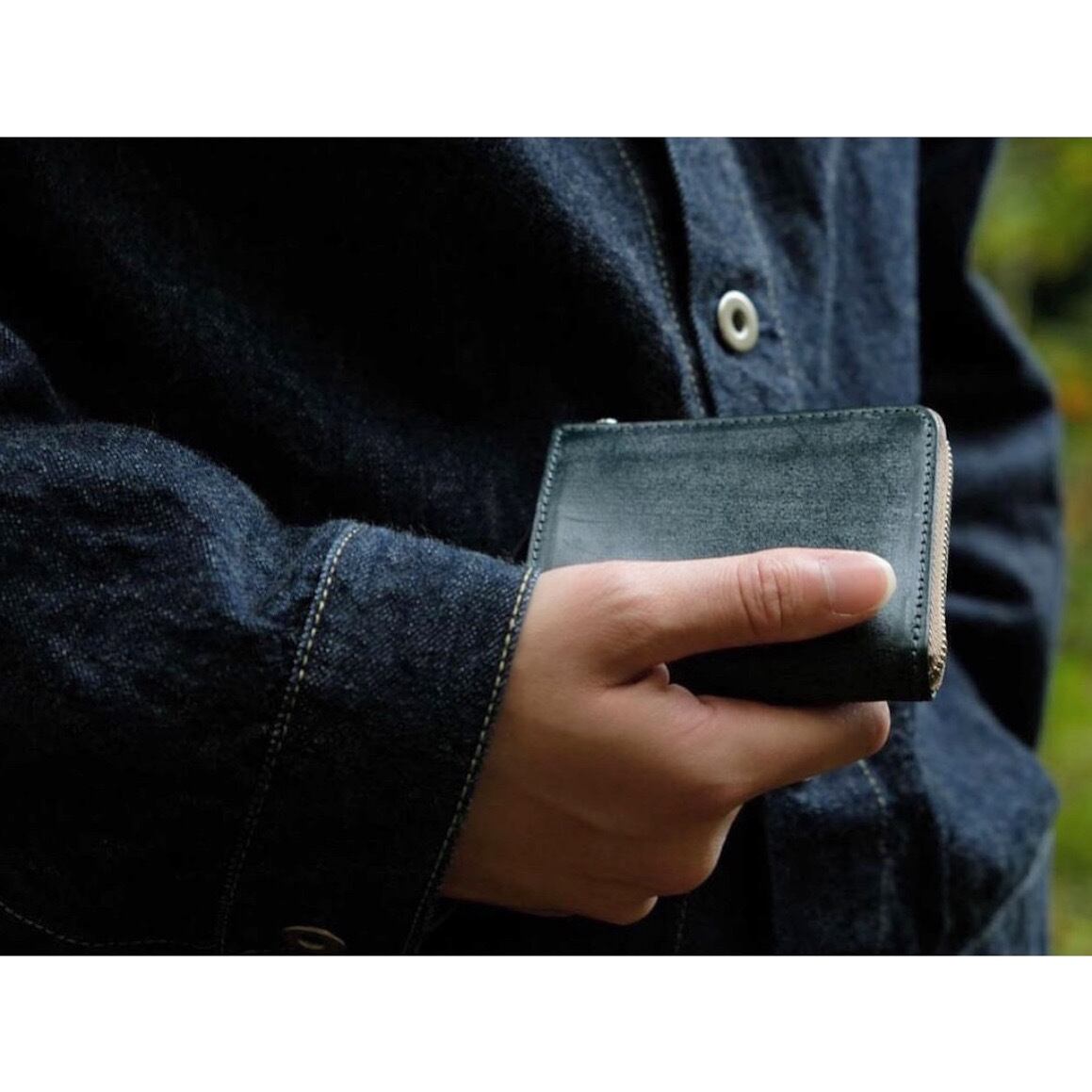 小物 slow bridle L zip mini wallet bridle - L zip mini wallet -｜SLOW – スロウ 公式ECサイト | 革製の