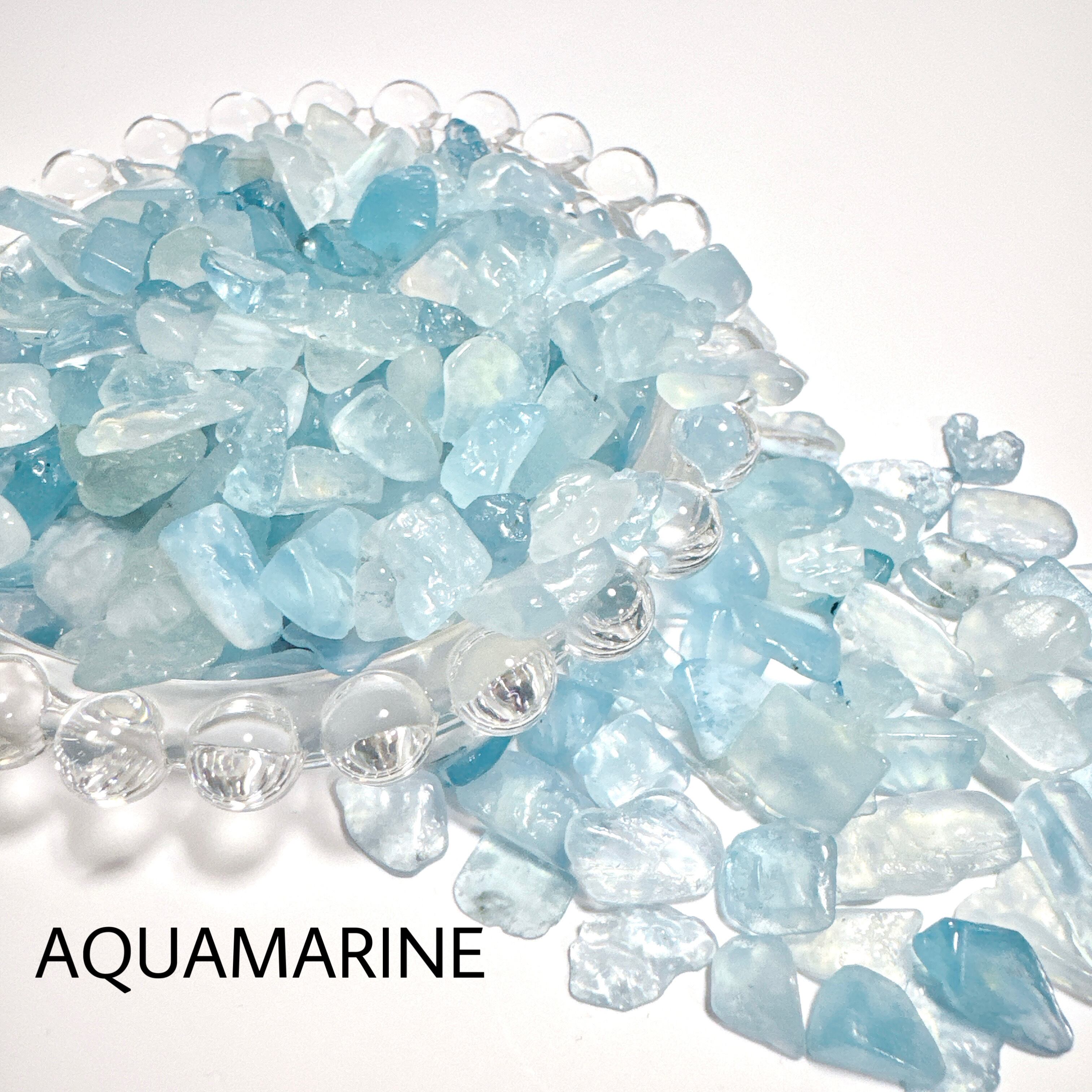アクアマリン さざれ 細石 天然石