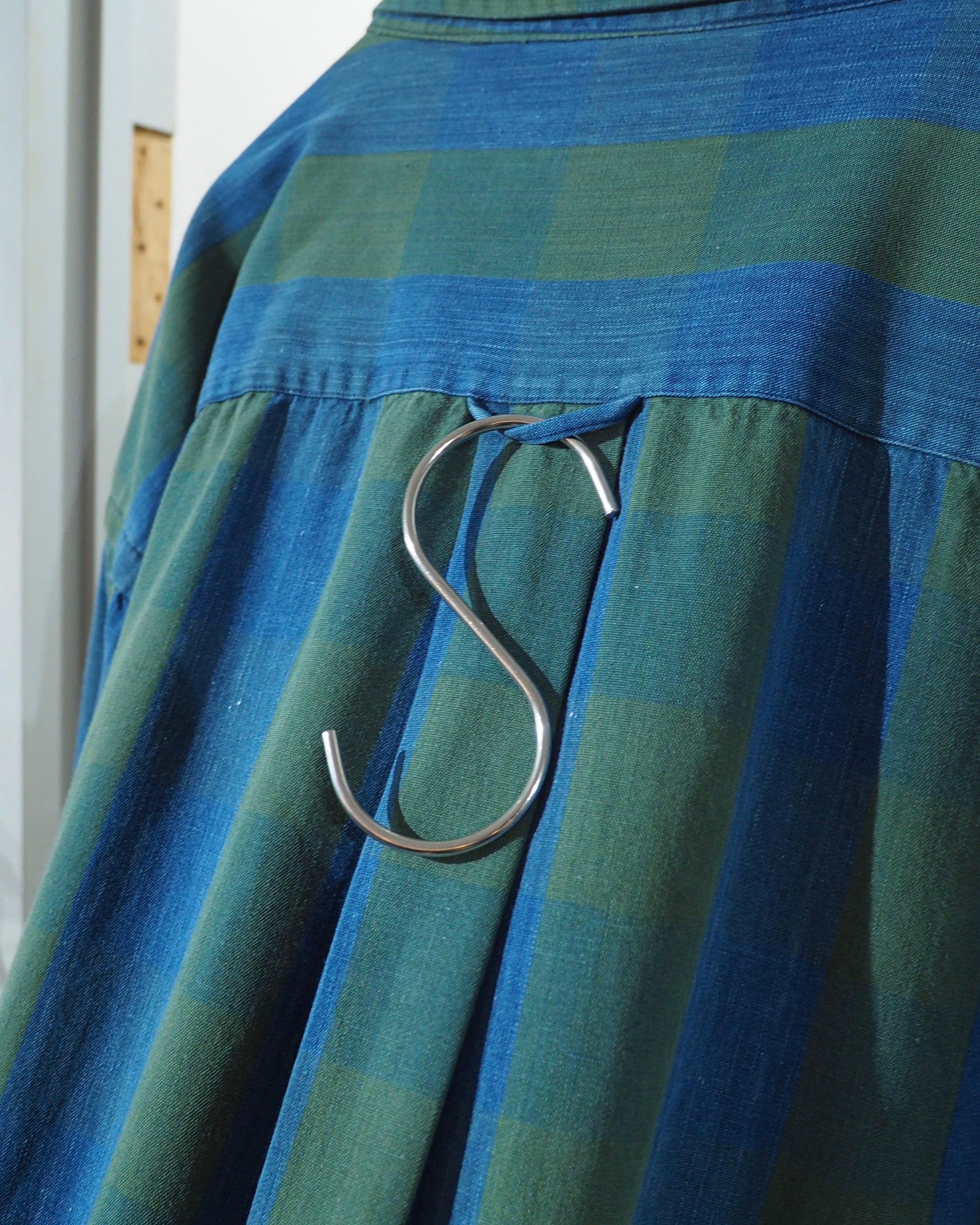 1990s " Old Nautica " Beautiful Buffalo check pattern vintage loose Button Down shirt