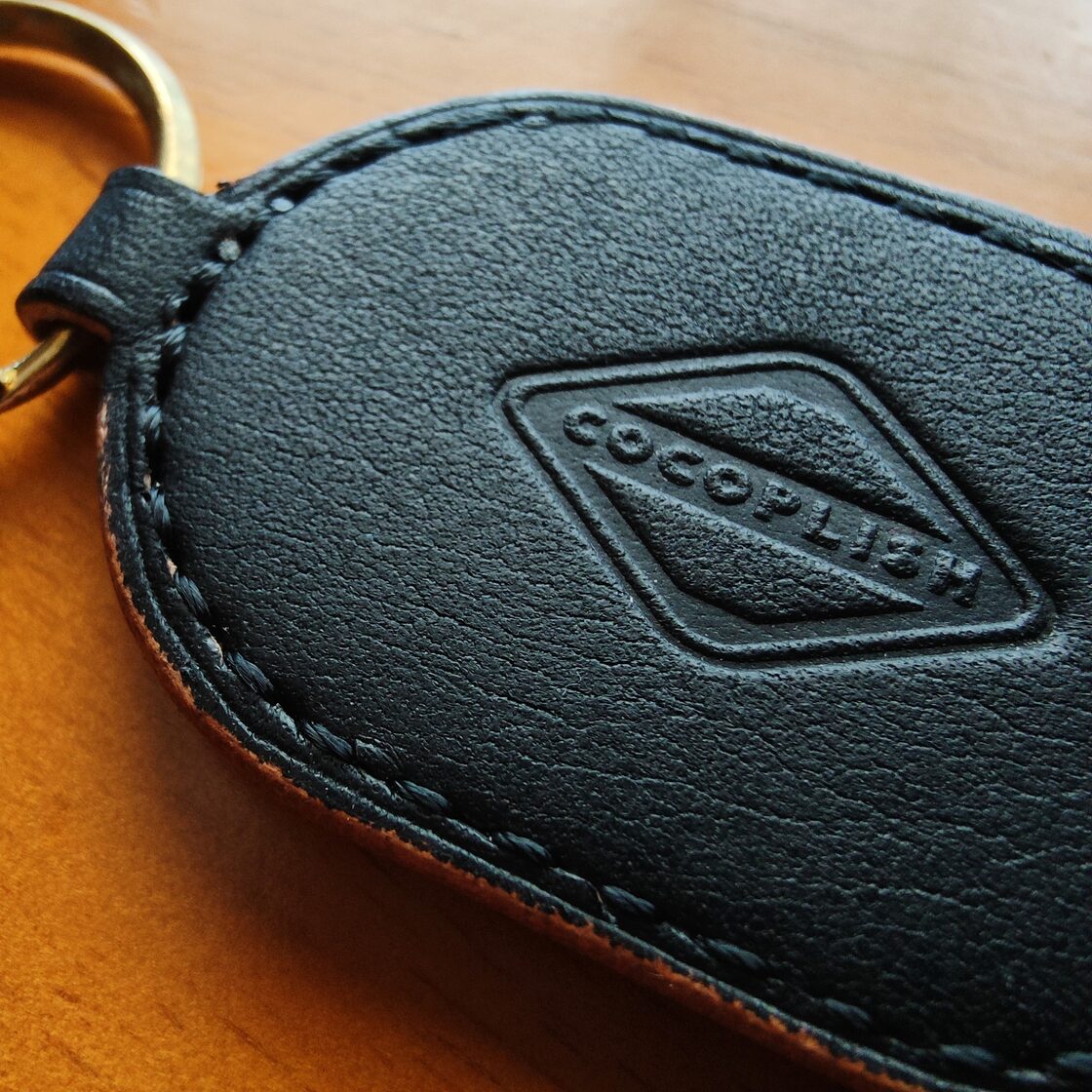 沖縄の伝統的な柄「ミンサー柄スタッズキーホルダー」 | Pay ID 