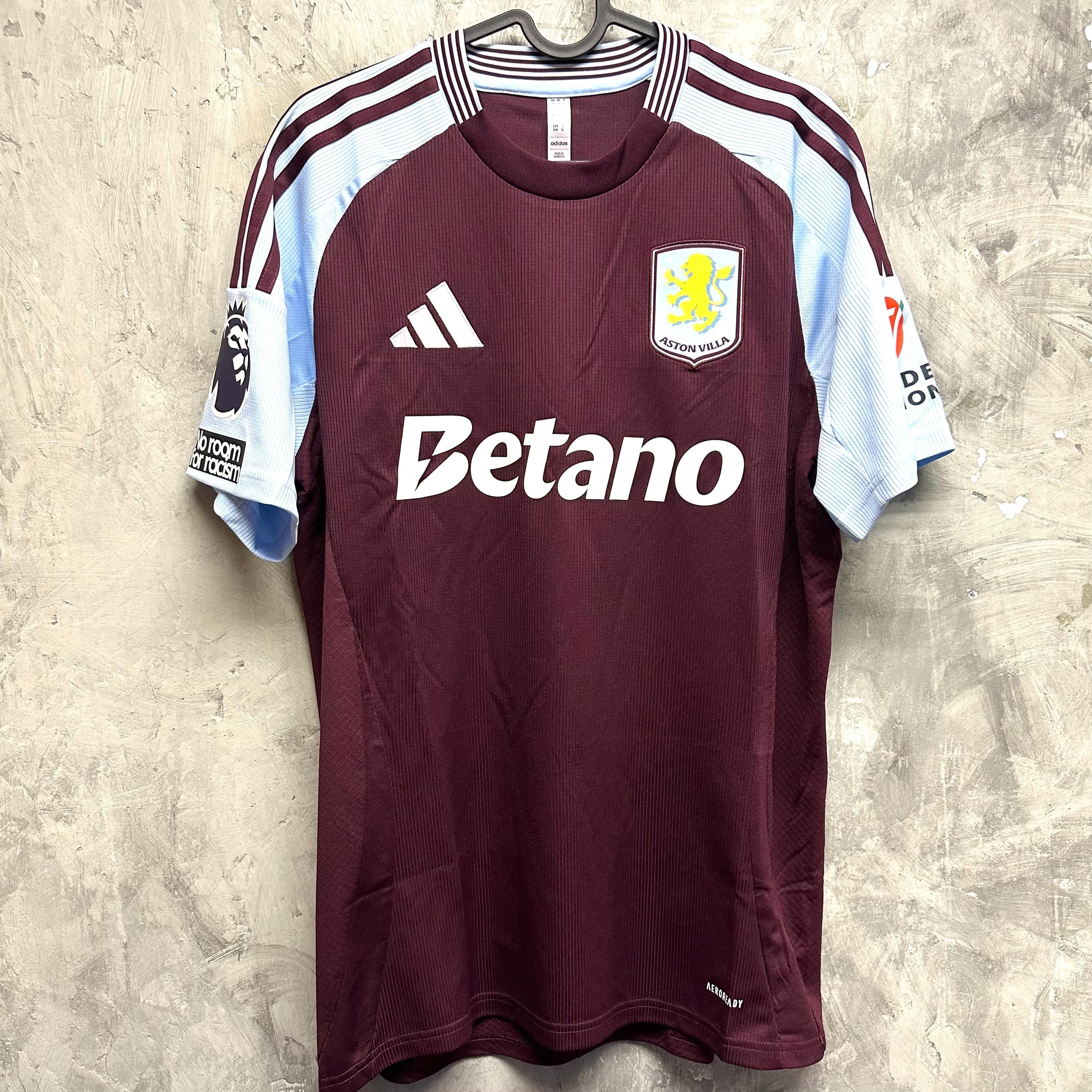 アストンヴィラ 24-25ホームユニフォーム パウトーレス 24-25 アストンヴィラ ホーム ユニフォーム 2024-25 Aston Villa Home