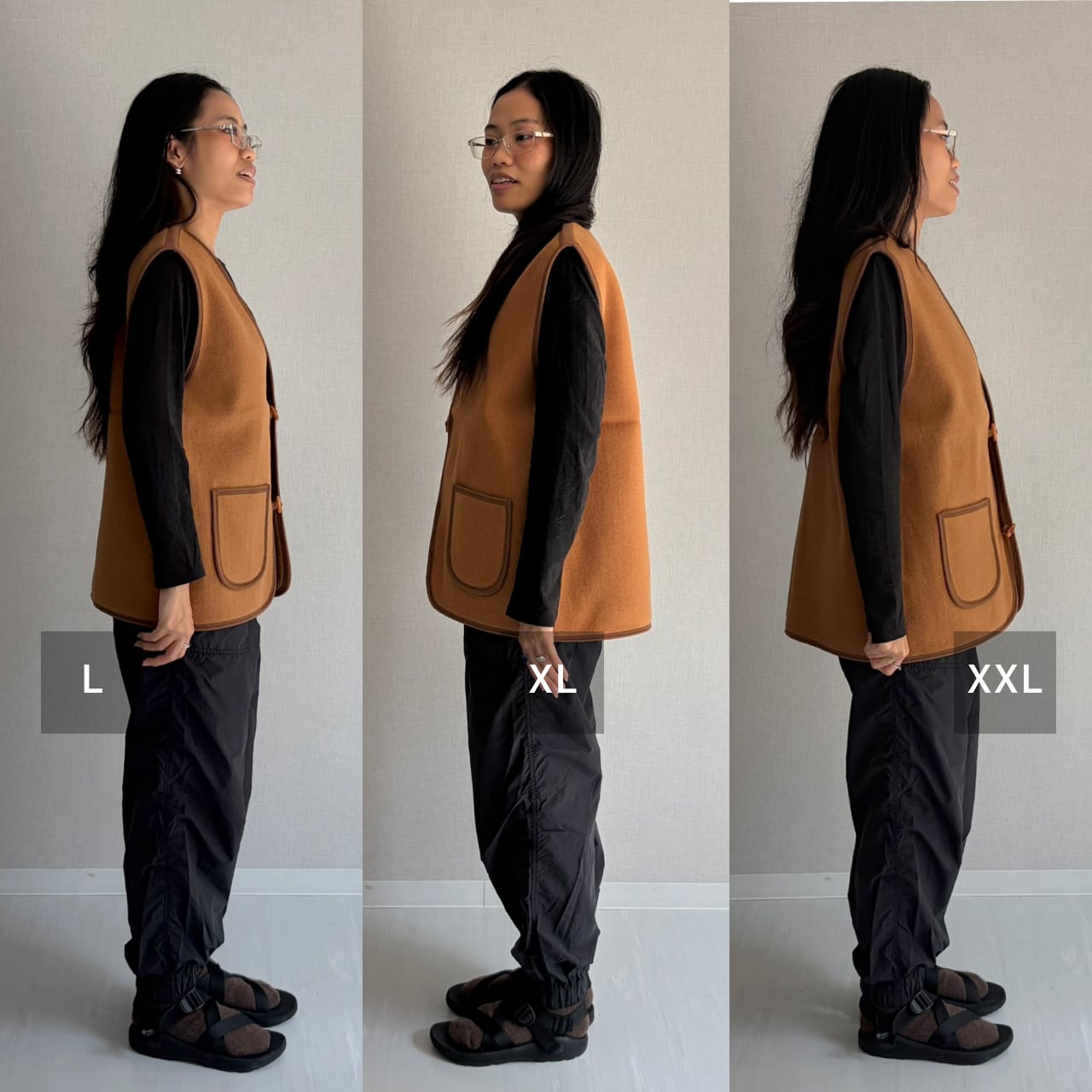 らくだのフェルトのベスト | 空飛ぶ羊 BASE webshop｜モンゴルの天然毛