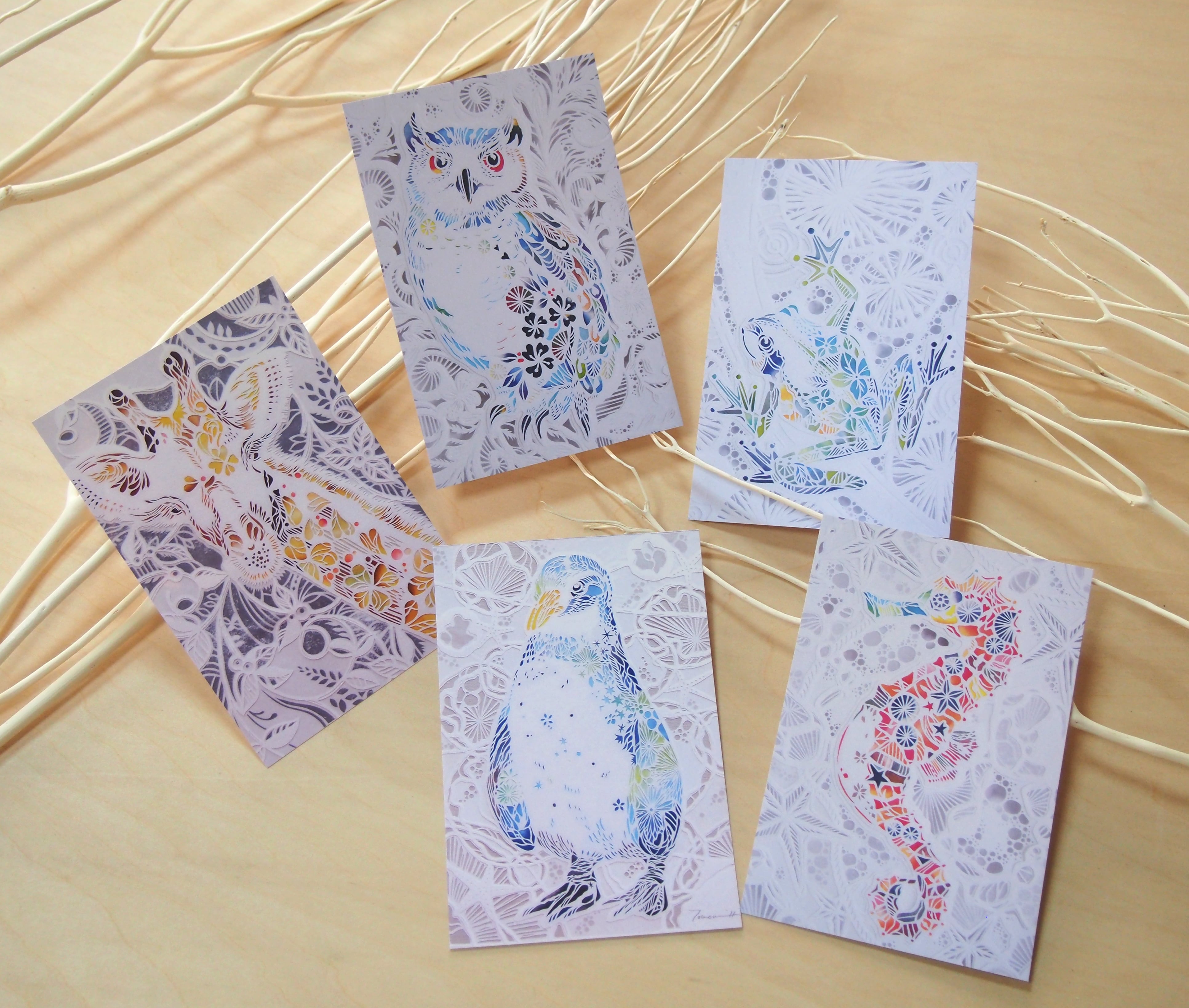 ポストカードセット「Love」 | 平石智美online shop