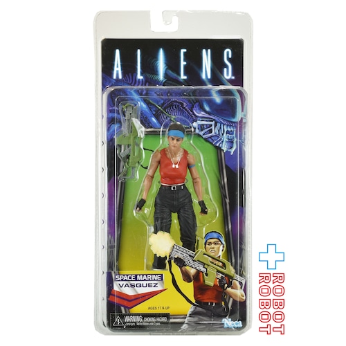ネカ エイリアン 限定 エイリアンズ / スペースマリーン・バスケス 7インチアクションフィギュア 未開封