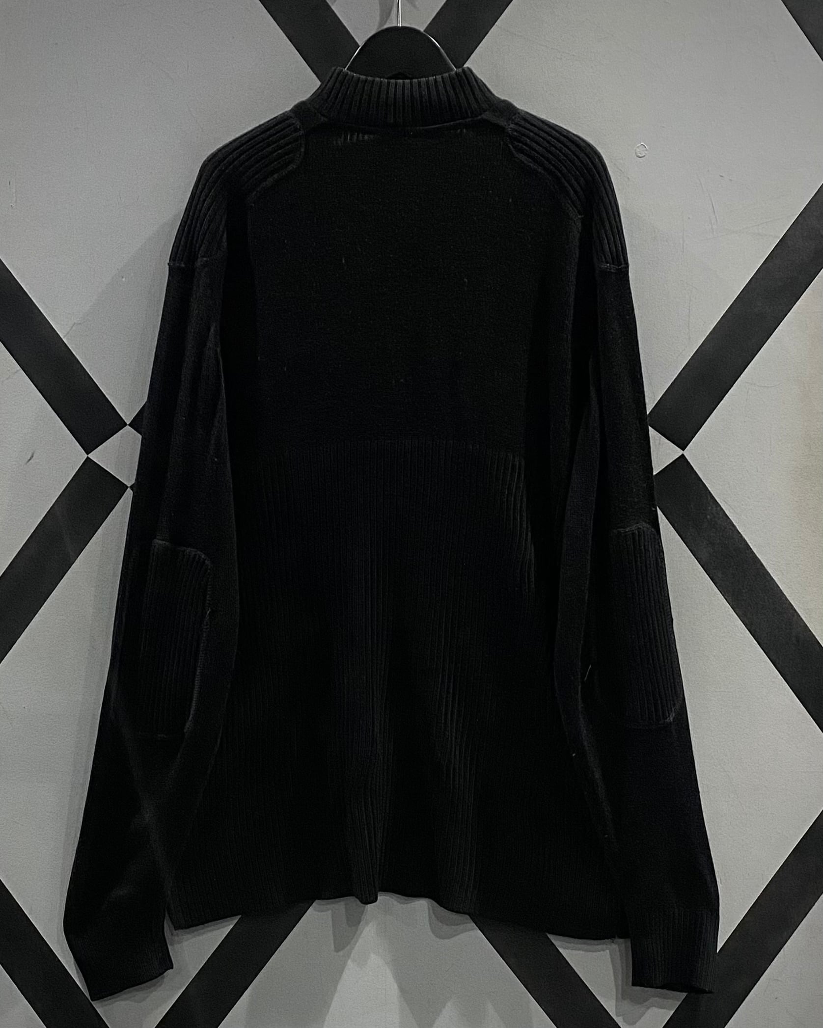 X VINTAGE】“adidas” Rib Switching Loose Half Zip Knit | Caka(カカ