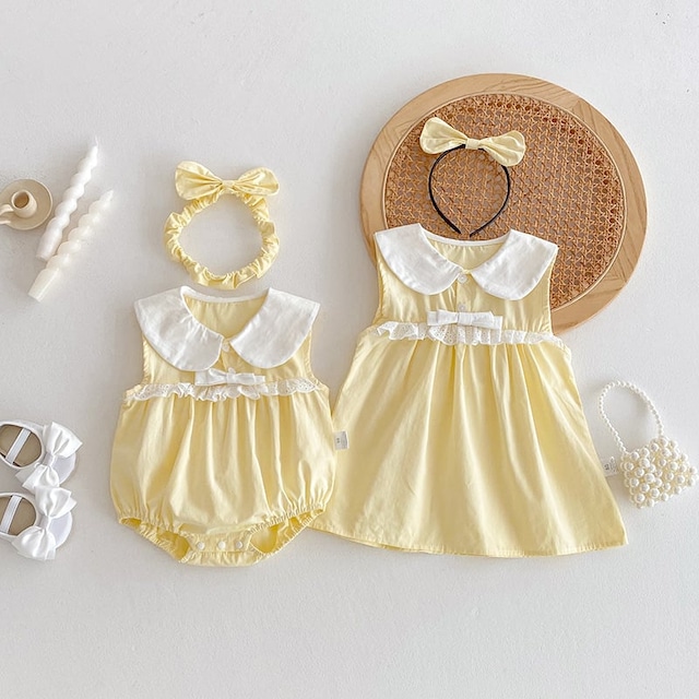 【姉妹服】スウィートレモンロンパース/ワンピース - 6