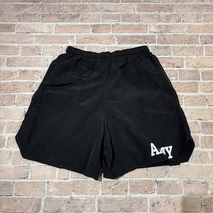 US ARMY TRAINING SHORTS BLACK SIZE S