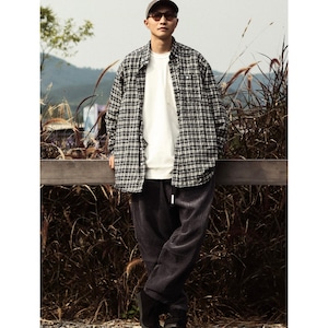 Front pocket design shirt C1746