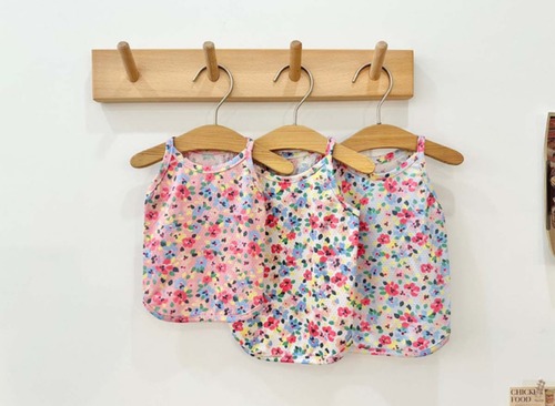 【予約】［zoobico］Antibug Flower Sleeveless (3color)