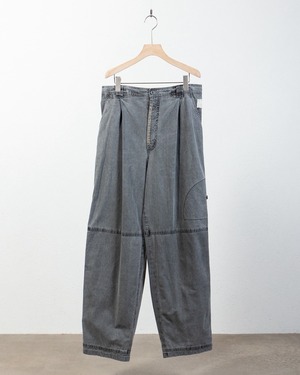good fade switching designed  cotton trousers