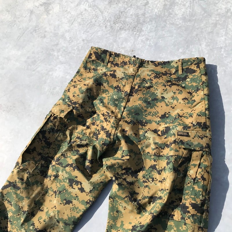 USMC 米軍ミリタリーデジタルカモ迷彩カーゴパンツ ダブルニー S/R