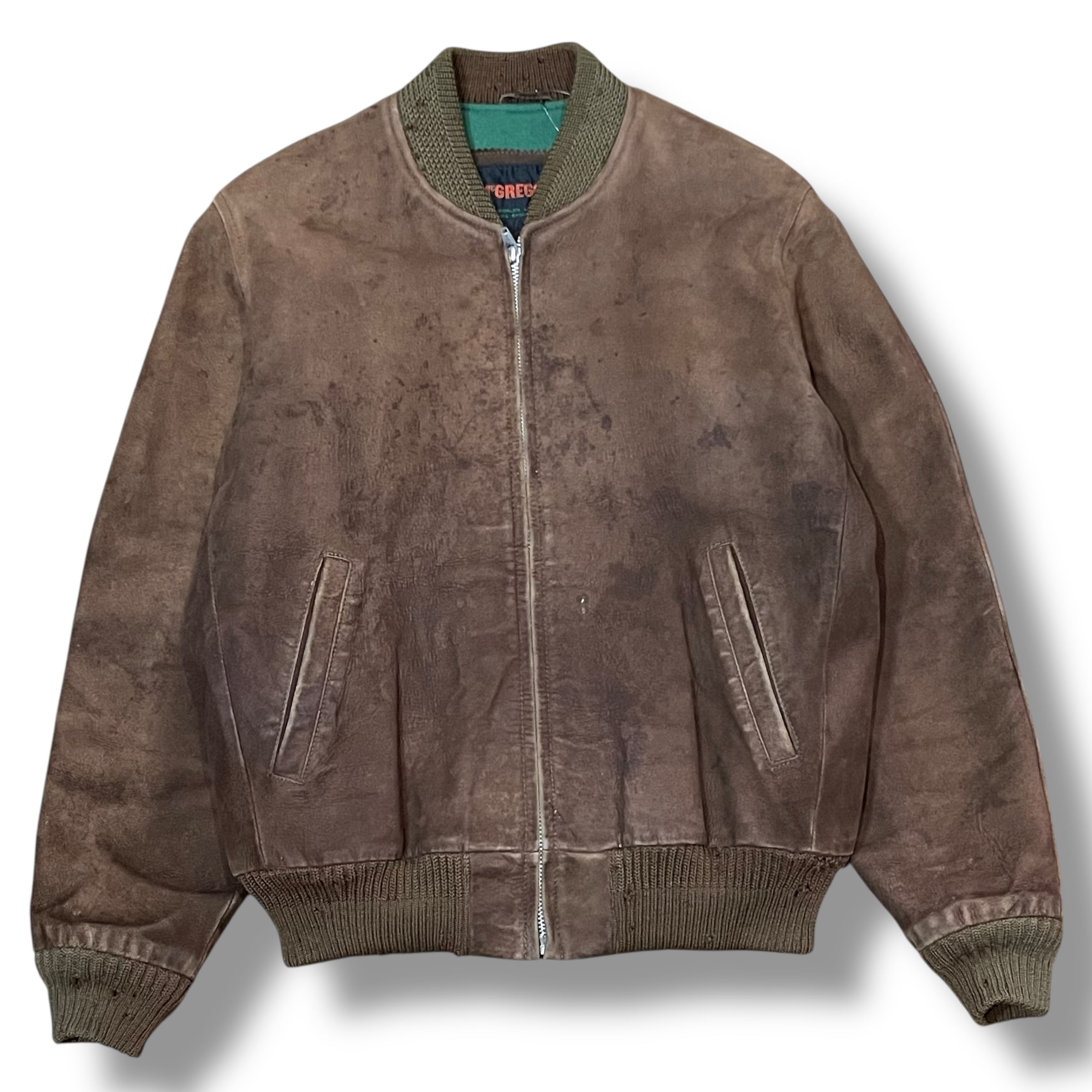 L】【80年代】Wilsons leather レザージャケット 革ジャン 牛革 | 古着