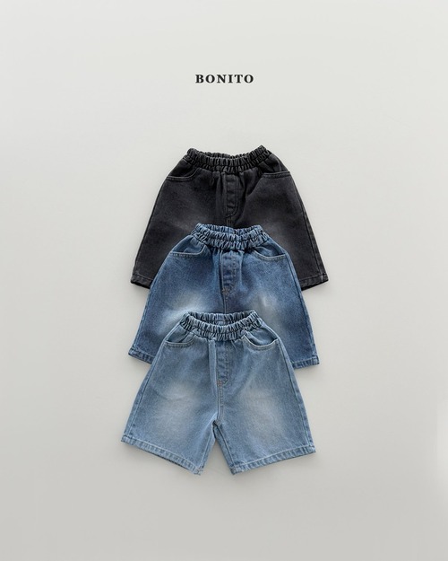 BONITO［取寄］bermuda brush denim pants 26summer