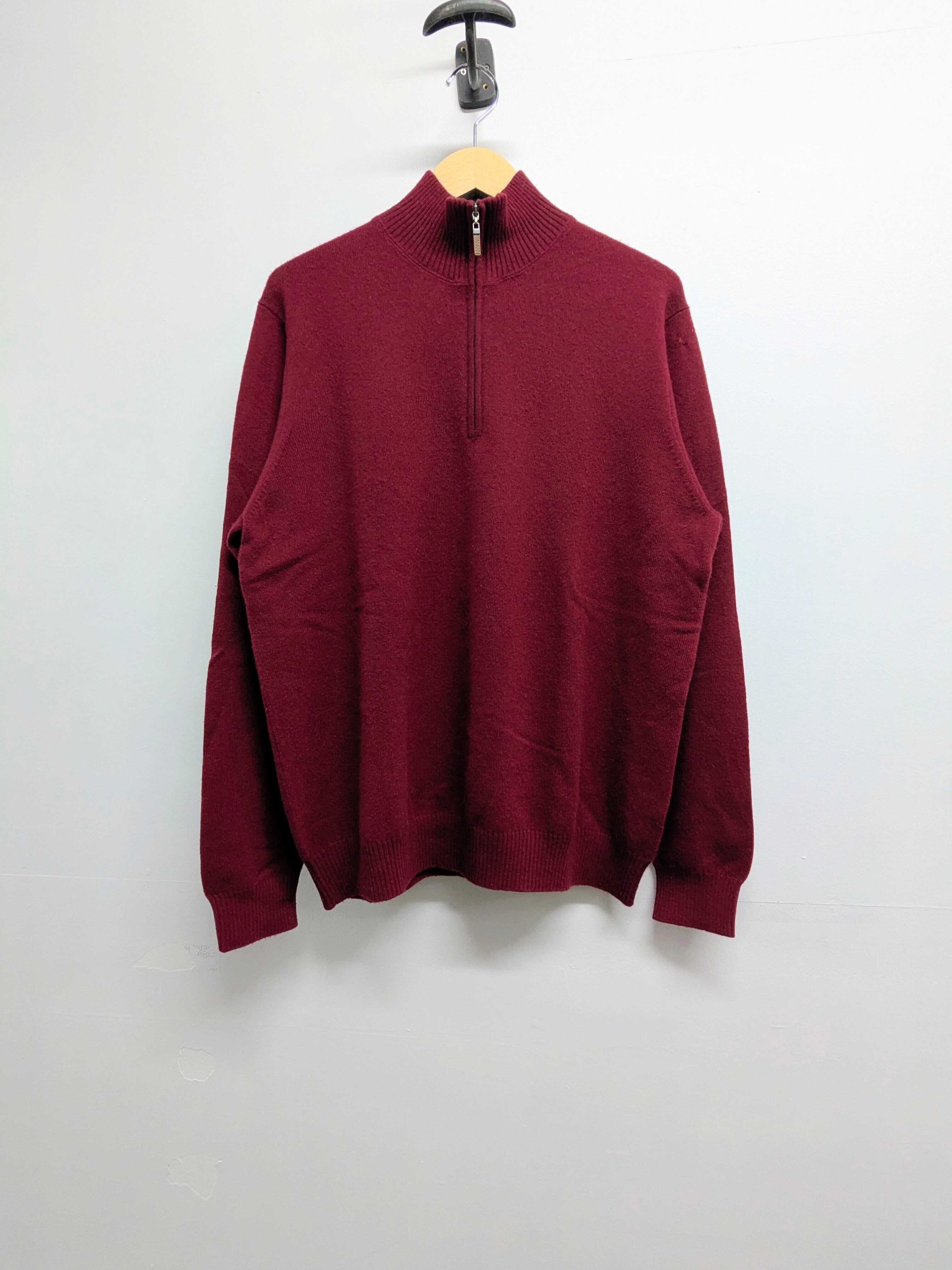 ニット+セーター Shetland Wool V-neck Melange Sweater Shetland Wool V-neck Melange Sweater | tokiclothing