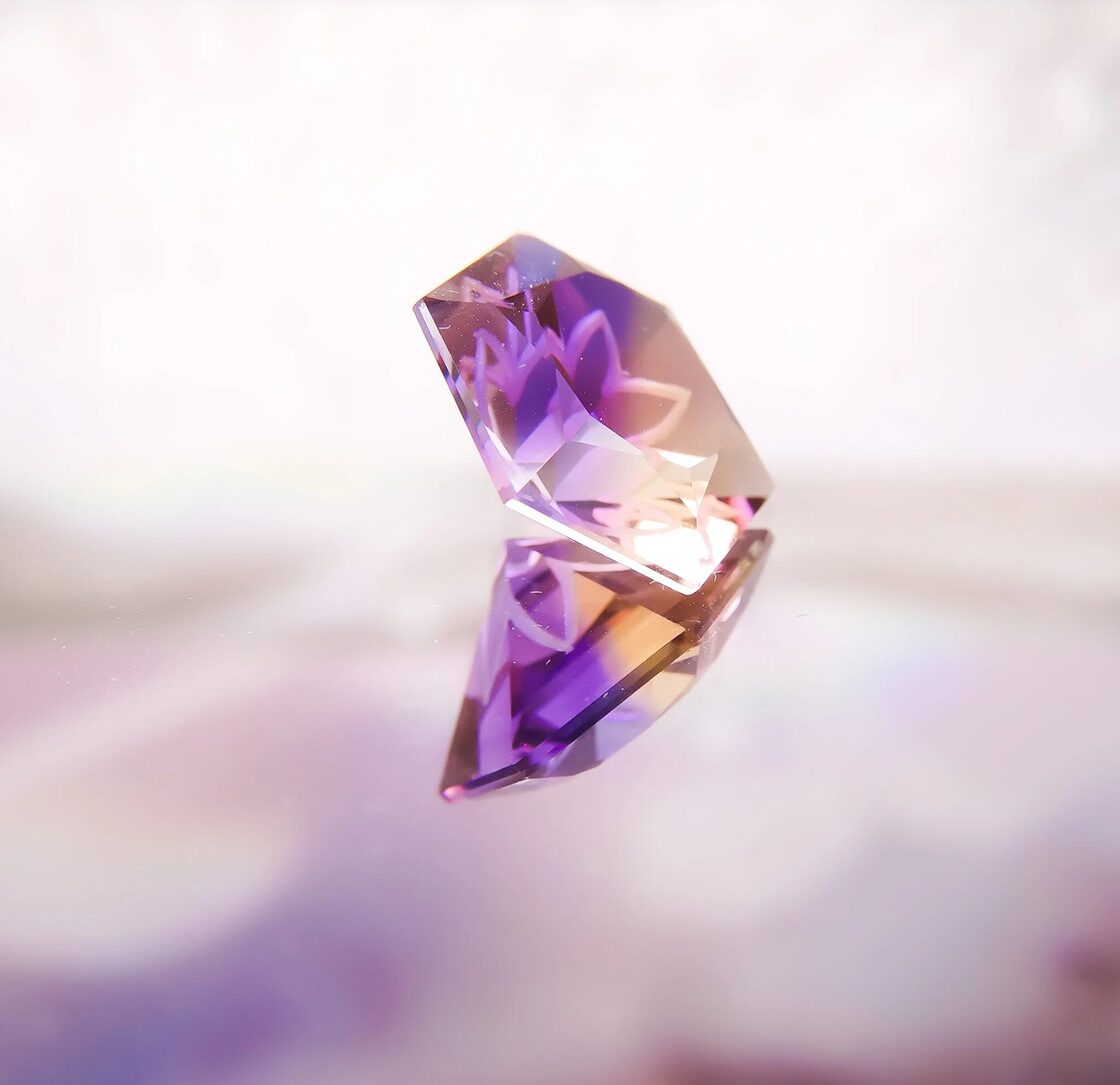 天然非加熱アメトリン9.87ct | Pay ID