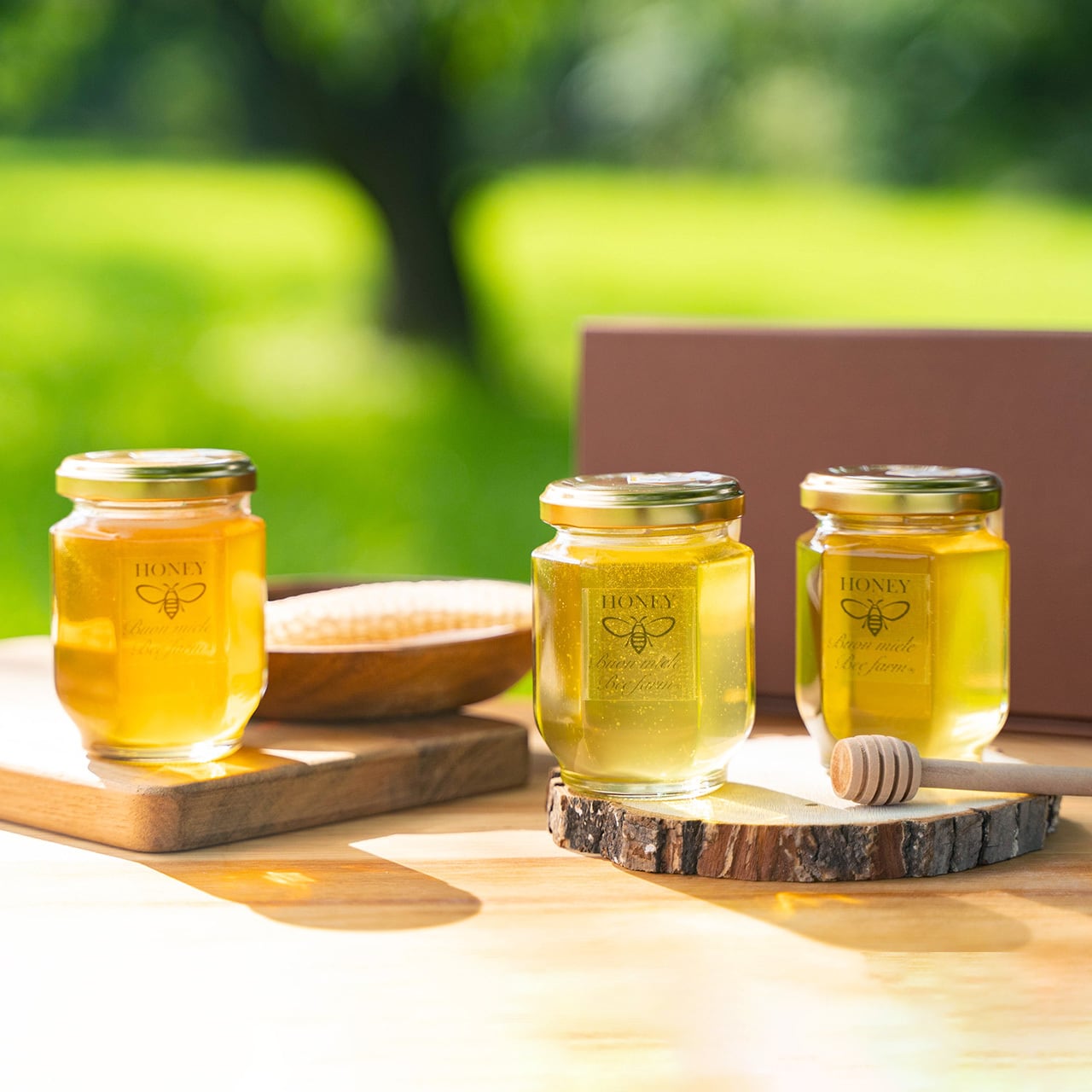 送料込み】春のはちみつ＆オーガニックバーム ギフトセット | ブォン