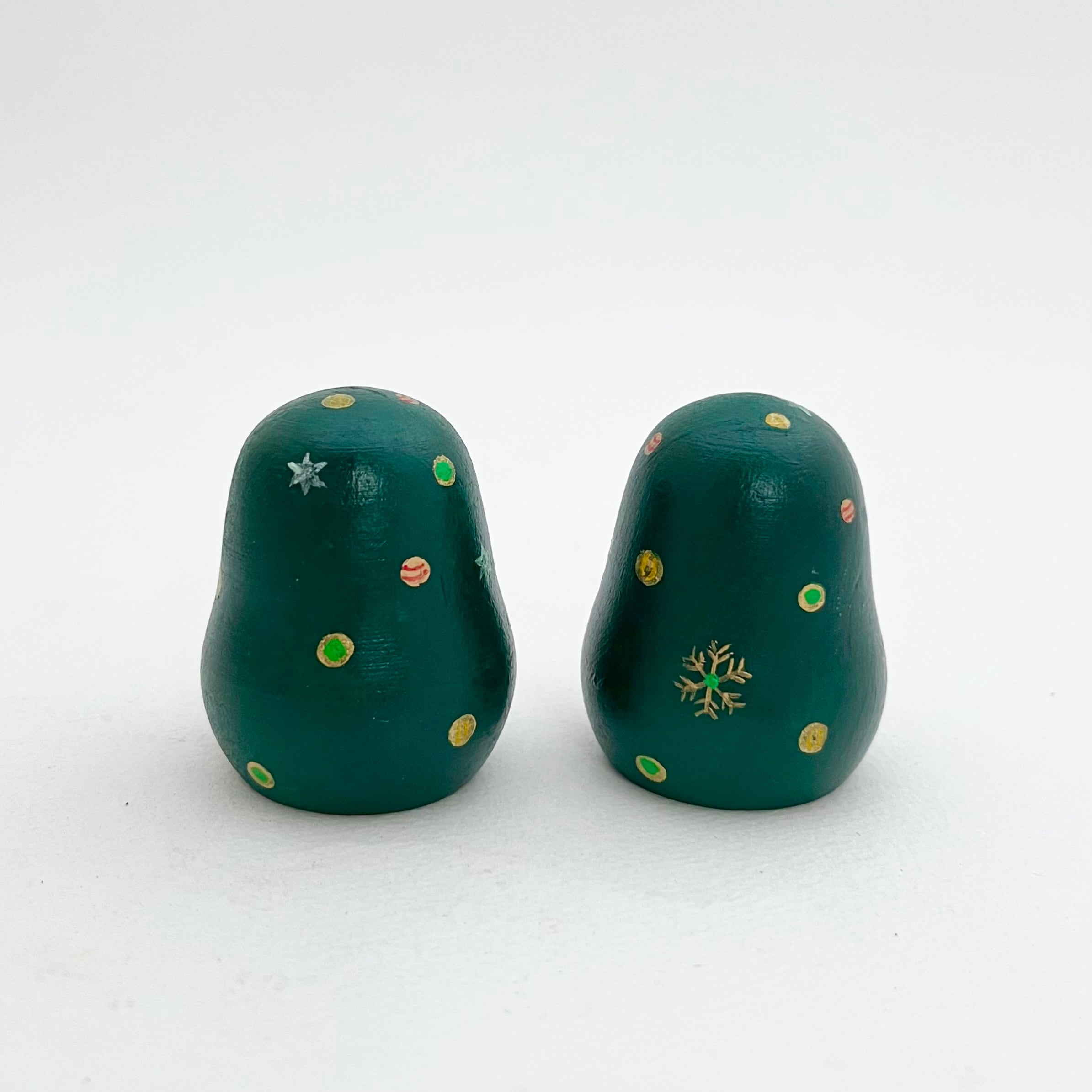 姫だるま（クリスマス/グリーンサンタ）笹原綾工人