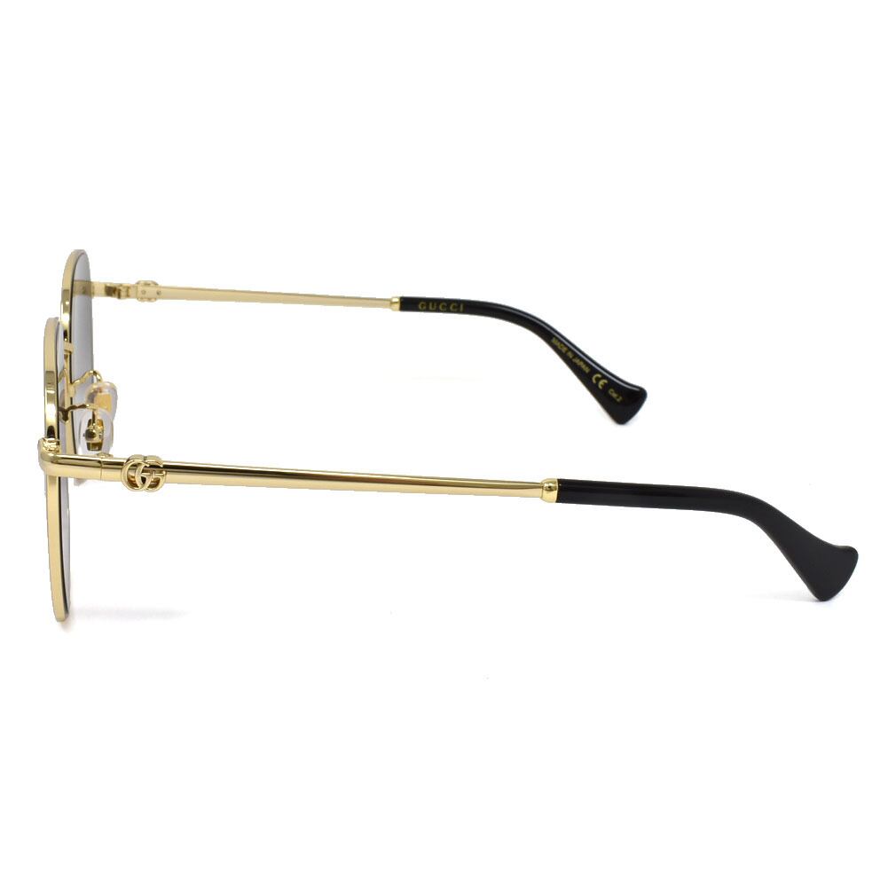 国内正規品 GUCCI SUNGLASSES ASIAN FIT GG1142SA 001 GOLD グッチ