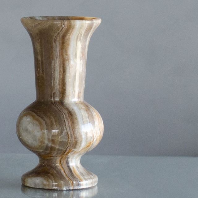 stone vase