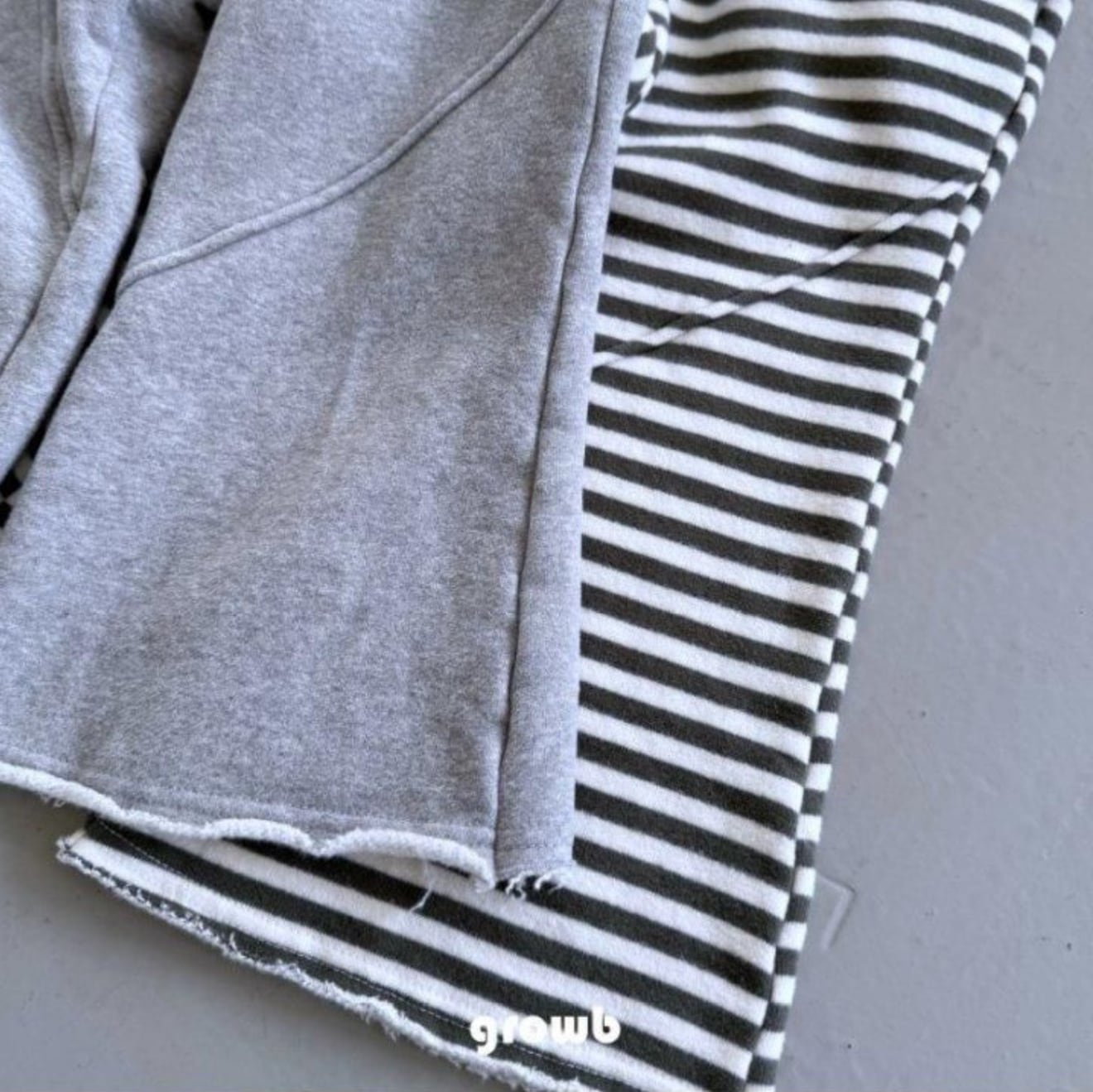 11/16まで5%OFF予約【growb】flare sweat pants/Free size