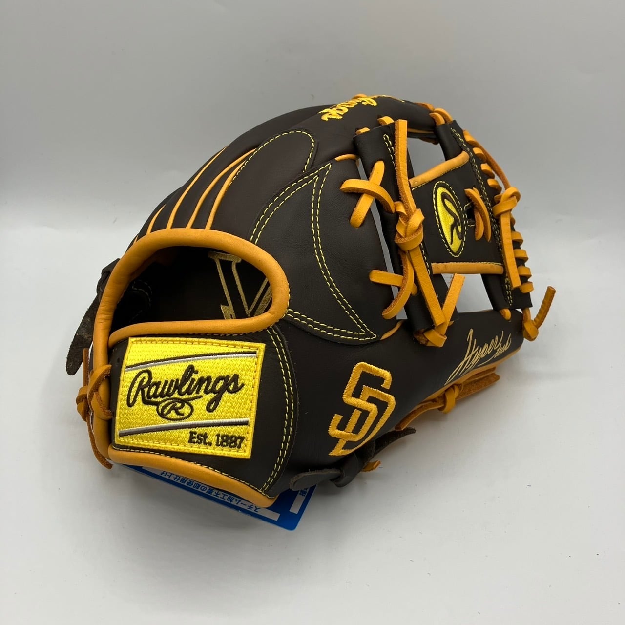 【新品タグ付】ローリングス 軟式投手用 パドレス 11.75 大人用　　左投げ用 Rawlings（ローリングス） 【新品】 軟式グローブ / 投手用 (パドレス