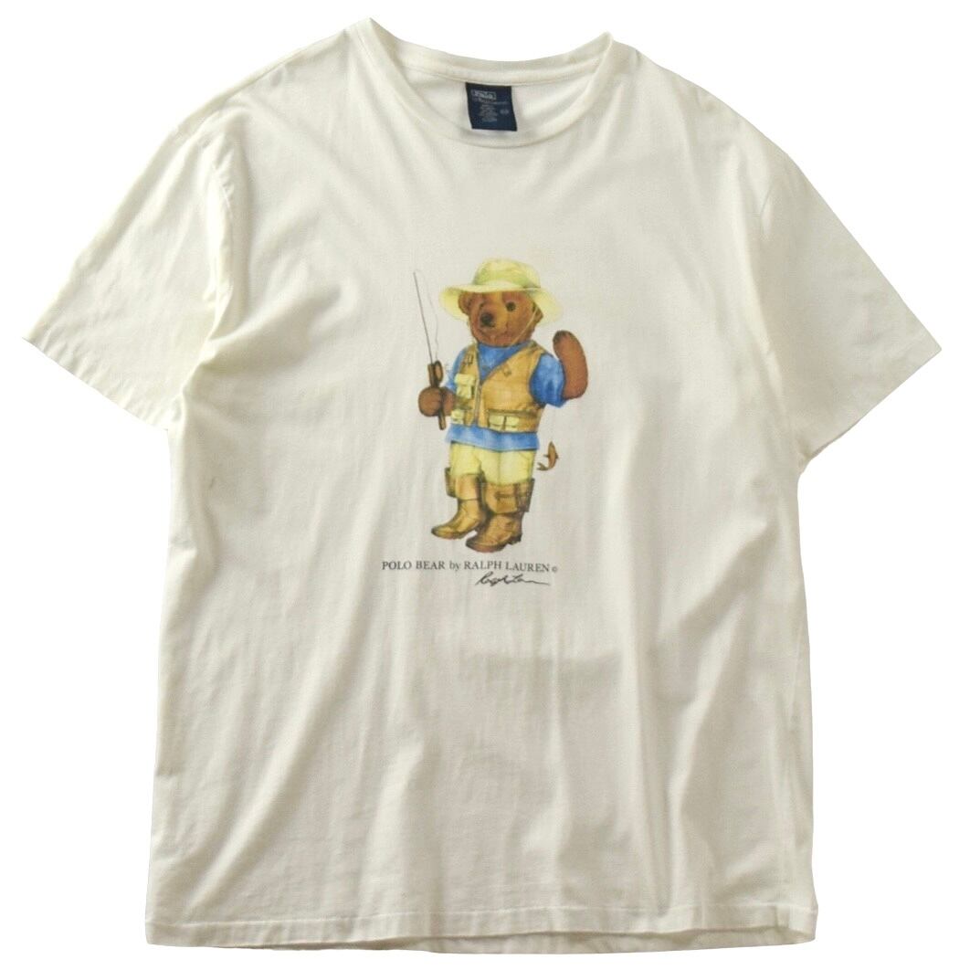 人気　ポロベア　ポロラルフローレン　Tシャツ　半袖　シングルステッチ　コットン