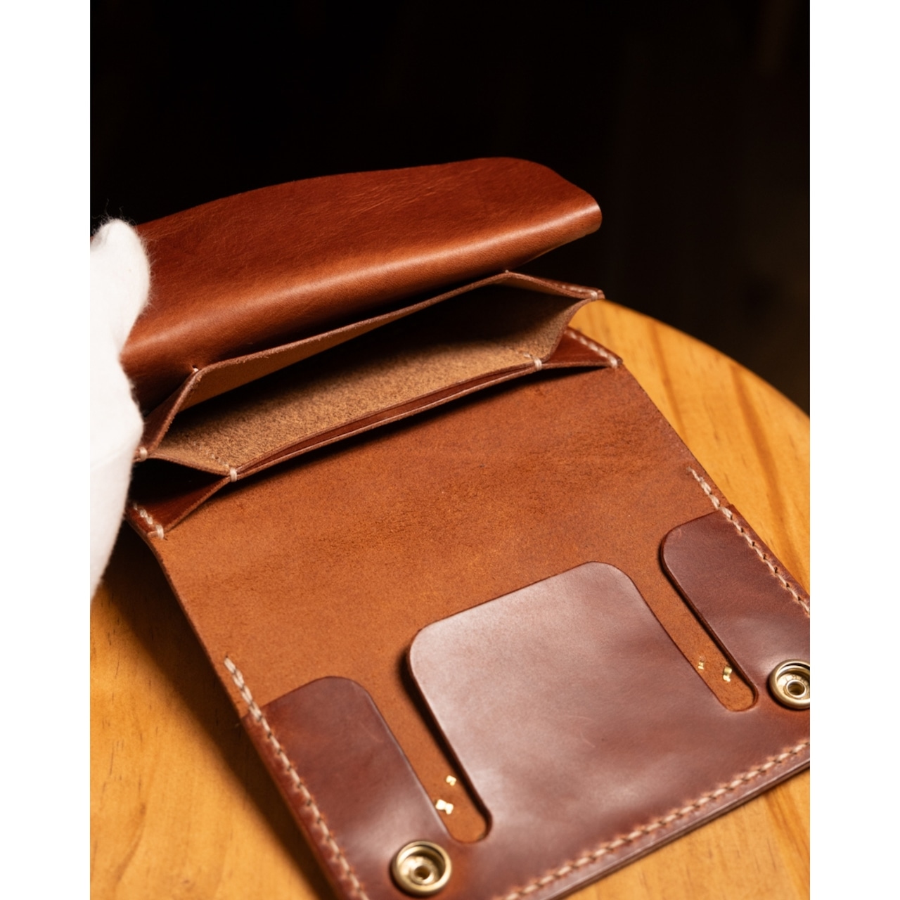 M-TRUCKER T-1 オイルレザースタッズカスタム