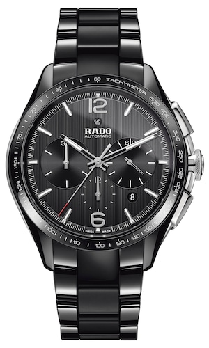 【RADO ラドー】HyperChrome Automatic Chronograph ハイパークロームクロノグラフ（ブラック）／正規輸入品