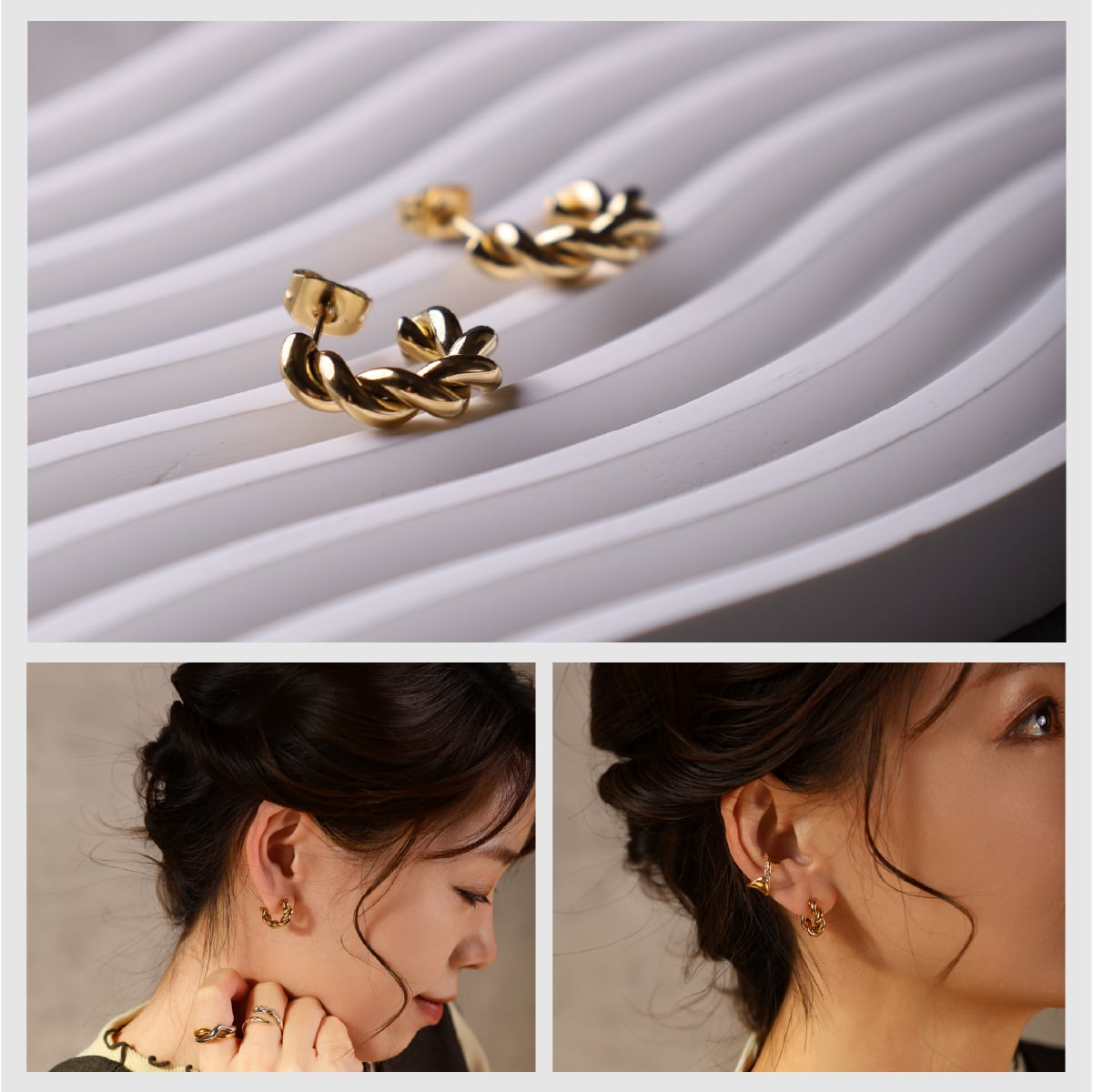 Pierce -Gold- | CRAIFE / クライフ - 感動のアクセサリー体験を