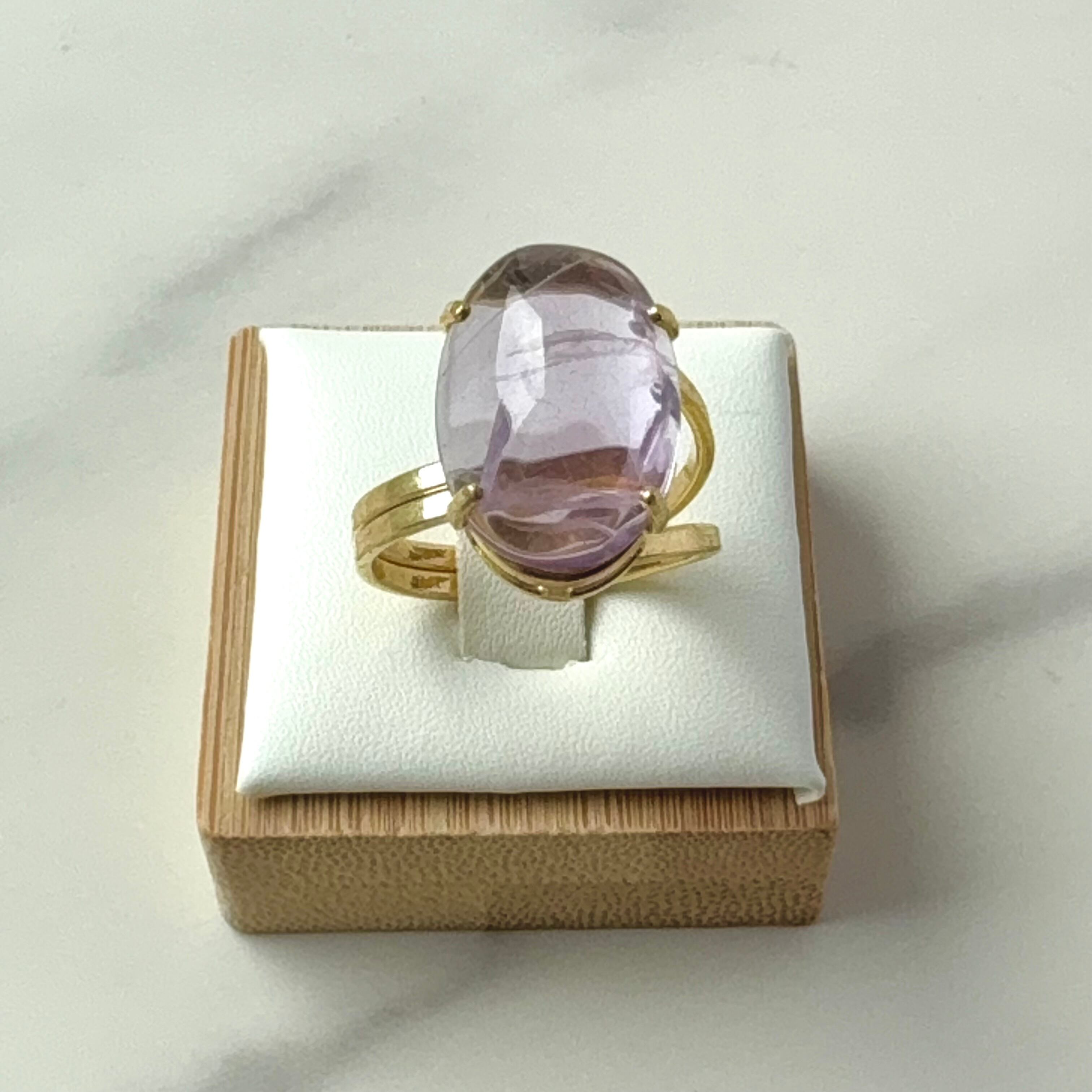 特価　少し石目あり　高品質　レムリアンシード　水晶　ファセットカット　虹　透明 トカンティンス州産 レムリアンシードクリスタル 水晶 ハート ⑤