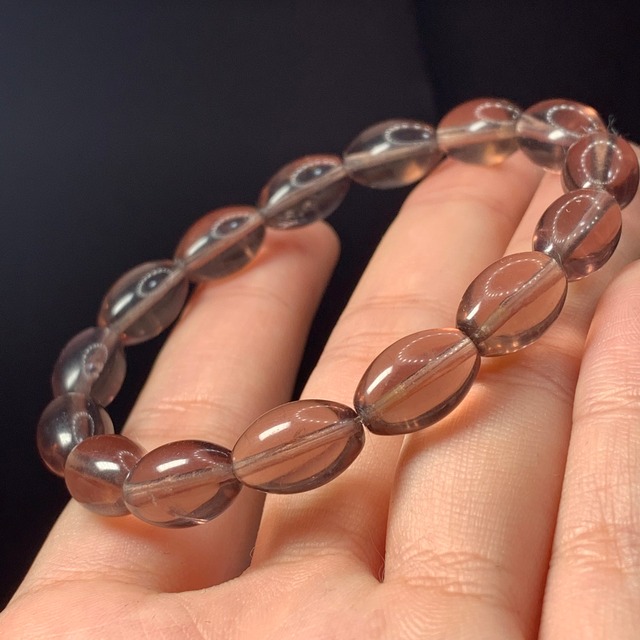 希少カラー✩大人可愛いフローライトブレスレットーRICEー