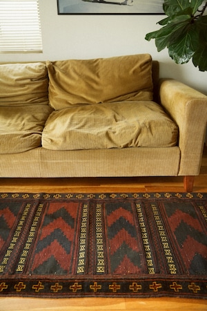 1460-Vintage Afghan Baluch killim