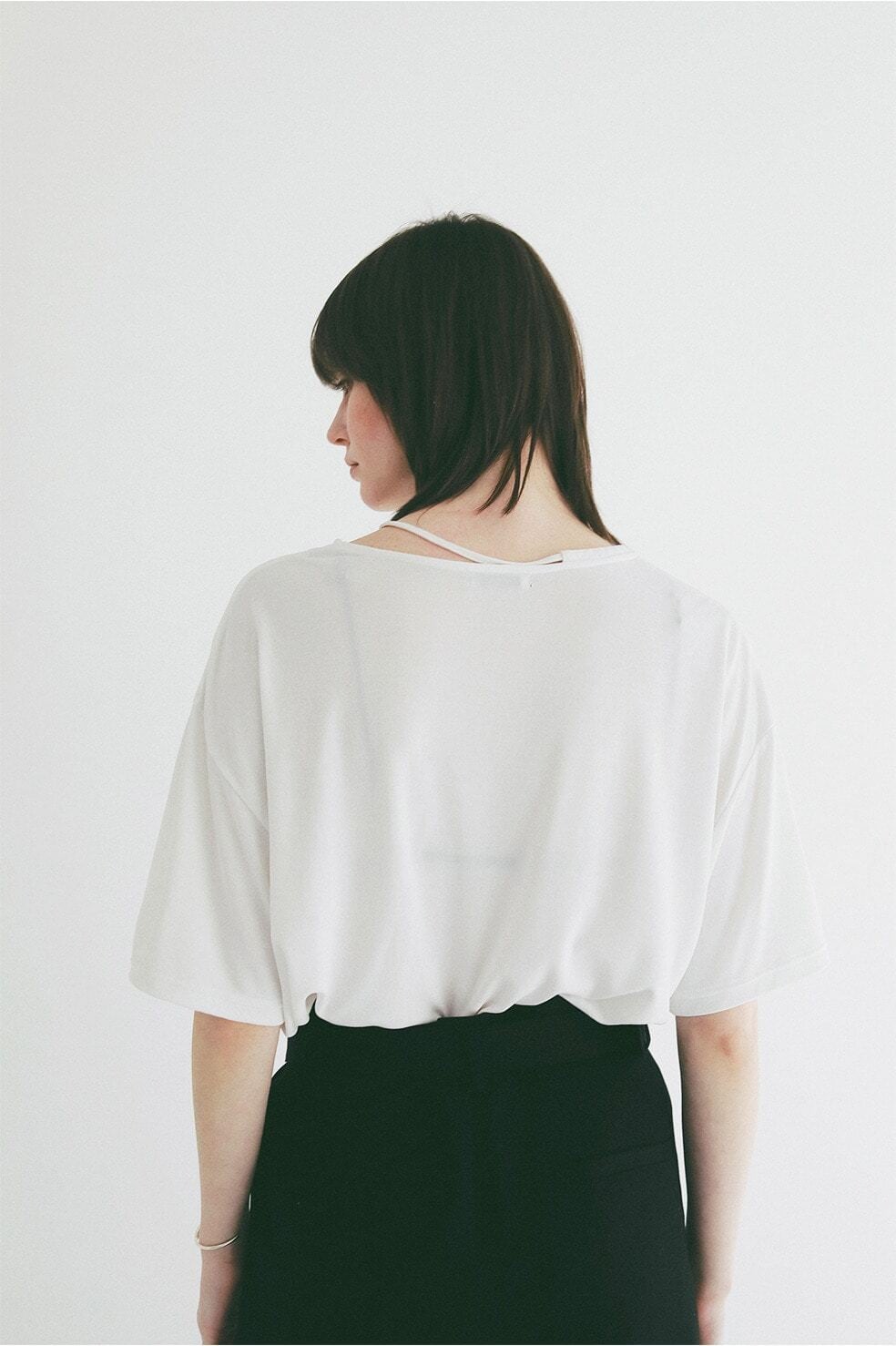 CLANE(クラネ) DROOP THIN CODE SOFT TOPS | サウスオレンジ｜メンズ