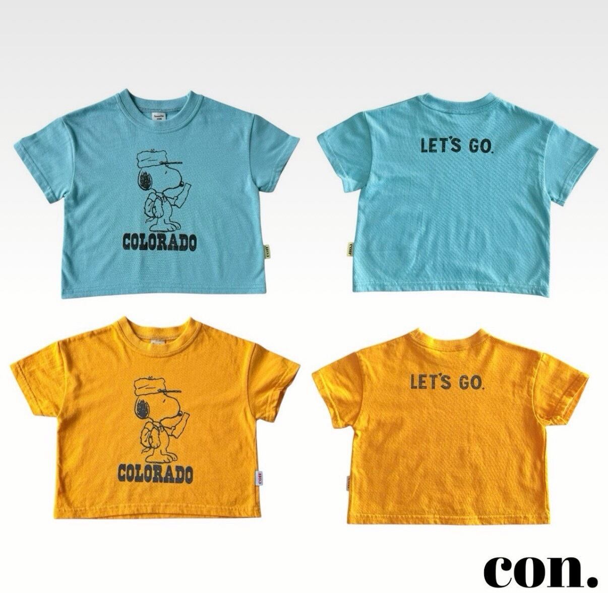 【予約】CON / スヌーピーT