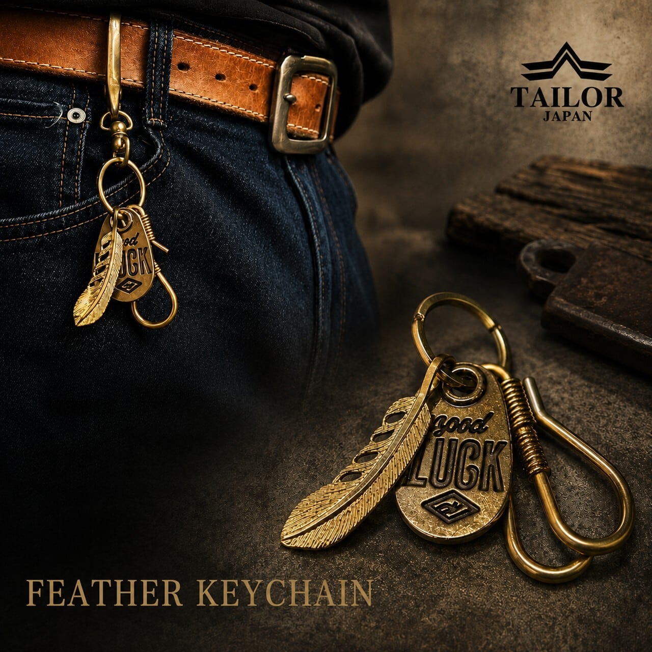 公式【TAILOR JAPAN/テイラージャパン】 GOOD LUCK フェザー