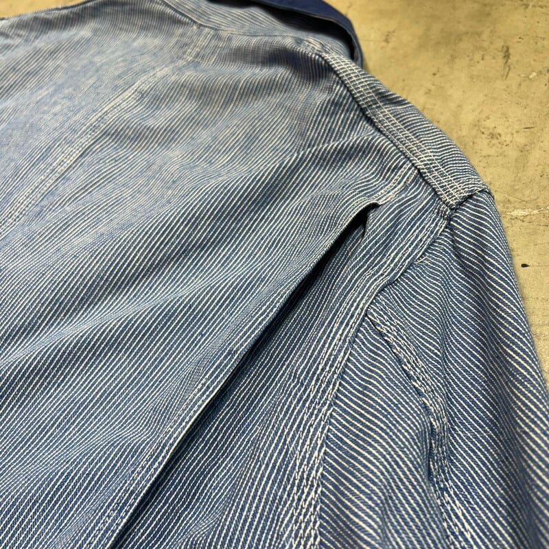 40~50's ANDERSON BROS ピンストライプワークコート ショップコート 2