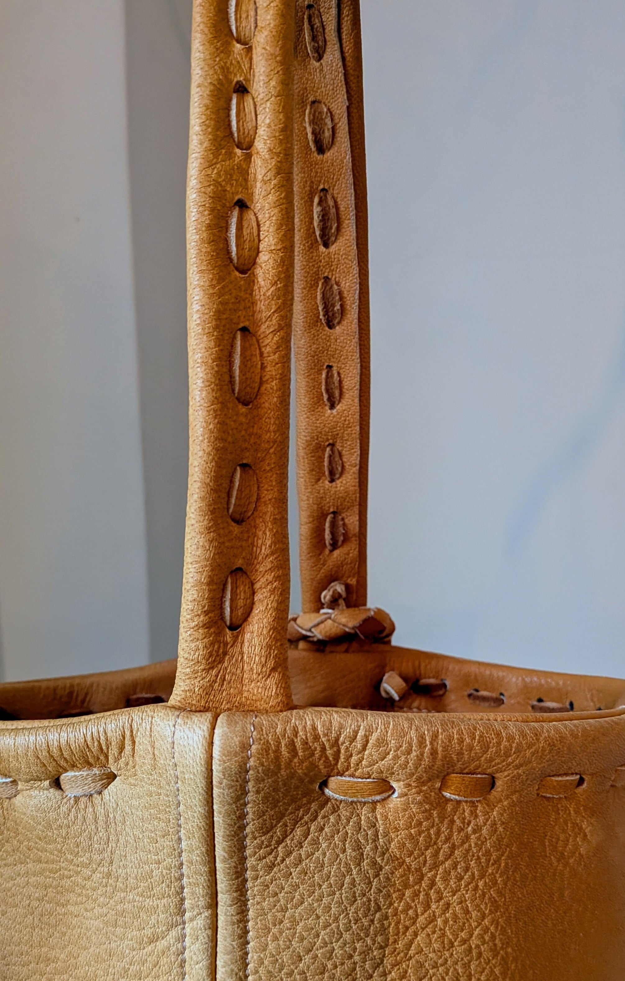 専用　NASNGWAM (ナスングワム) 　ワンハンドルバッグ キャメル Nasngwam. ] ナスングワム / One Handle Tote / Yellow | 服と雑貨ume